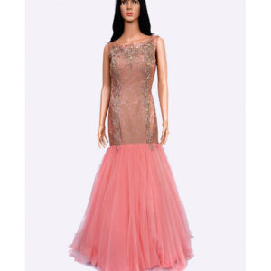 Indo Western Fish Tail Gown